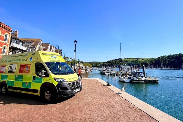 South West Ambulance Service had its busiest day on record. Photo SWAST