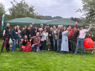 Scorriton villagers feature in feel-good music video