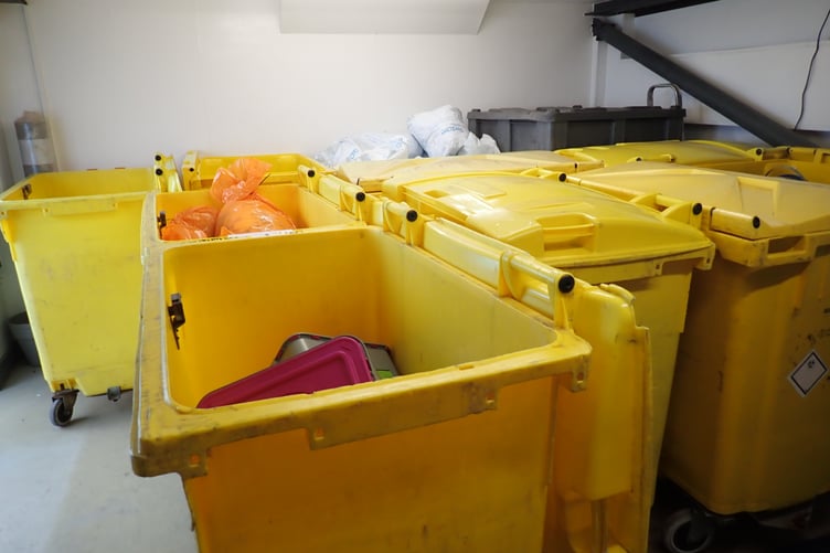 Clinical waste should not have been stored at Valley Pet Crematorium without a permit. Photo Environment Agency
