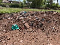 Watch: Drone footage of Kingsteignton illegal waste site 