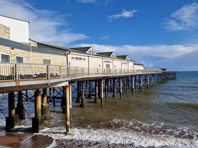 Teignmouth Pier. Photo Guy Henderson LDRS