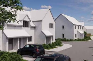 New homes at Ashburton get planning approval. Photo Dartmoor National Park Authority