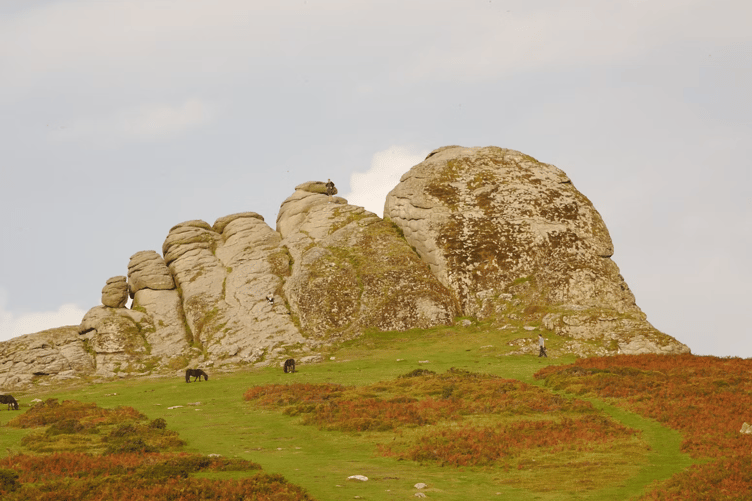 Dartmoor stock image