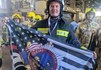 Teignmouth fireman joins 9/11 memorial climb