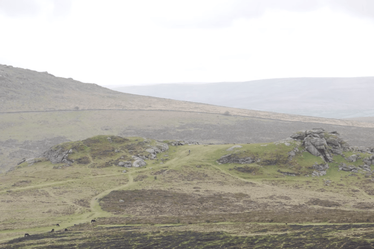 Dartmoor stock image