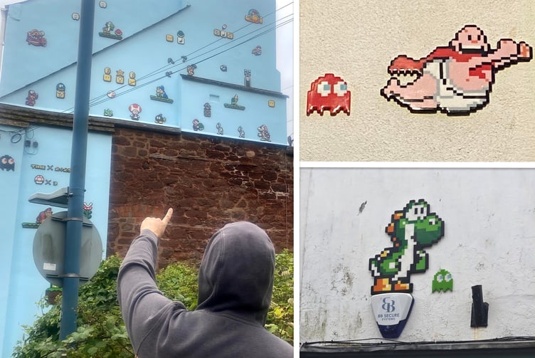 Art that's off the wall - Teignmouth's Ghost