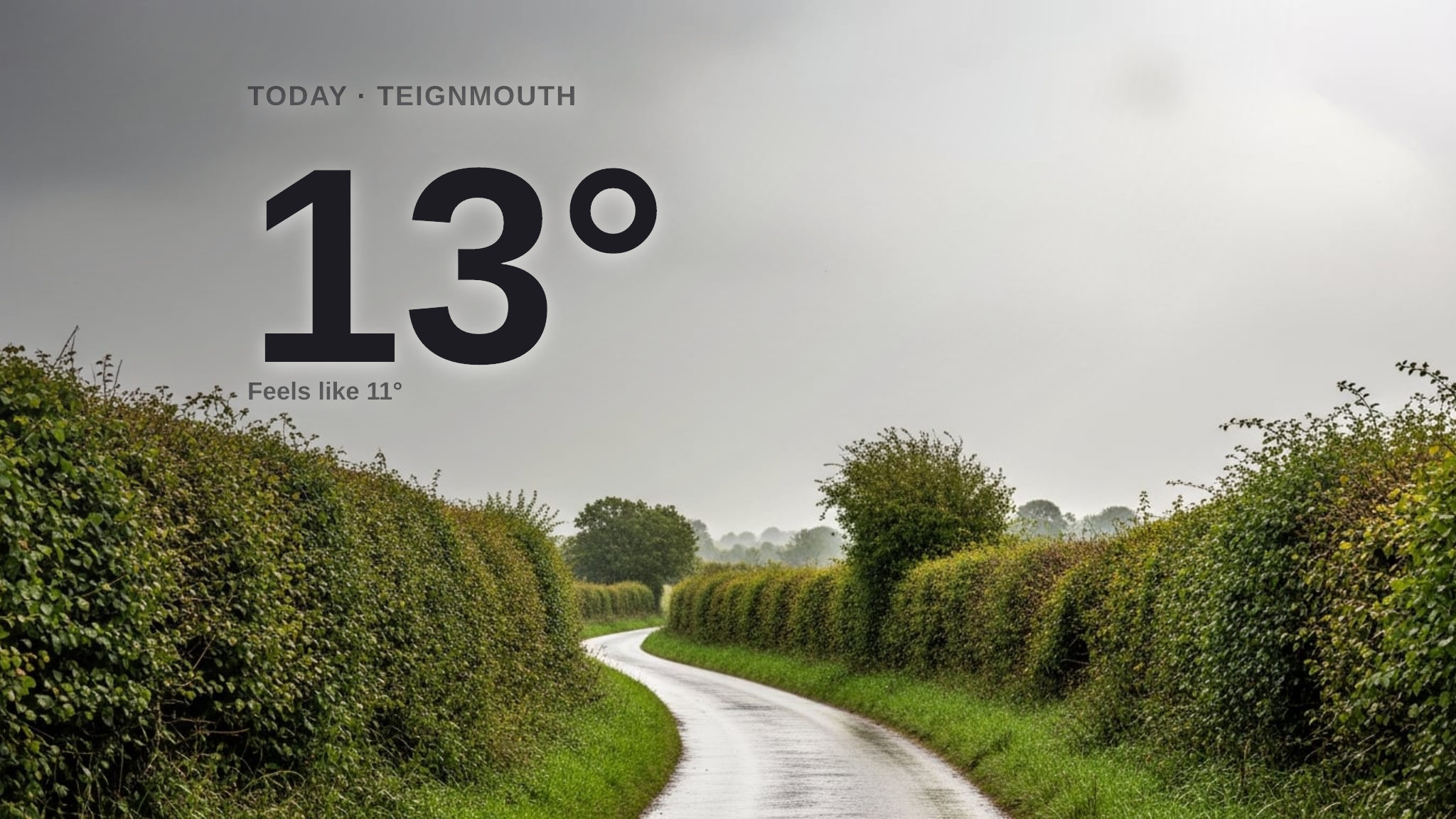 Rain on the way for Teignmouth - here's your Wednesday forecast