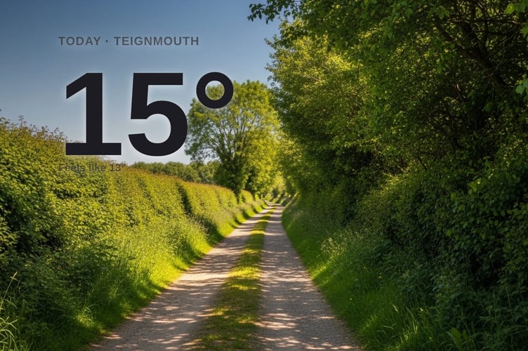 Teignmouth weather: sunny Friday with little chance of rain and a high of 16°C