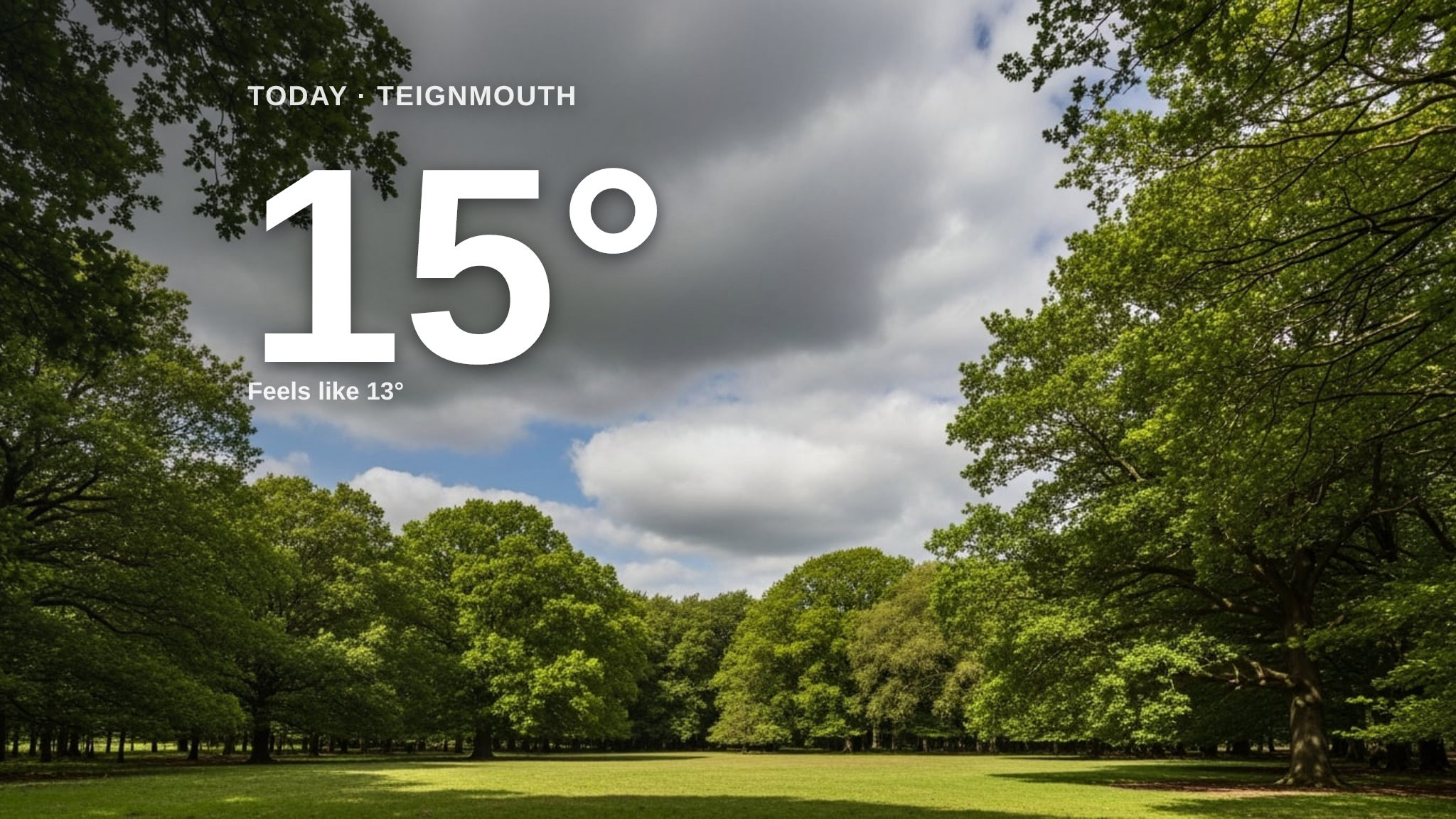 A partly cloudy day for Teignmouth - here's your Thursday forecast