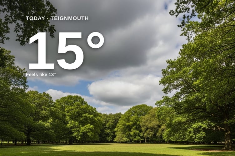 Teignmouth weather: partly cloudy Thursday with little chance of rain and a high of 15°C